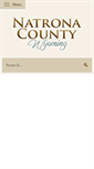 Mobile Screenshot of natronacounty-wy.gov